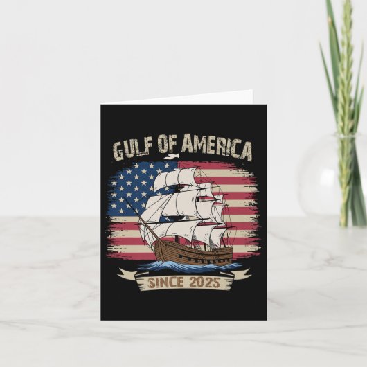 Amerika Golf Mexico President Trump Est 2025 Ameri Kaart (Voorkant)