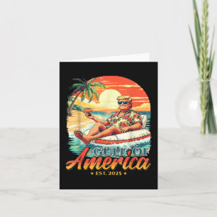 Amerika Golf Trump 2024 Retro Beach Verenigde Stat Kaart