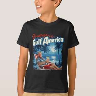 Amerika Golf Trump 2024 Retro Beach Verenigde Stat T-shirt