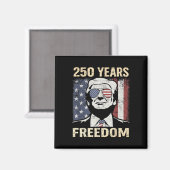 Amerika Grappig Trump 4 juli Magneet (Voorkant / Achterkant)
