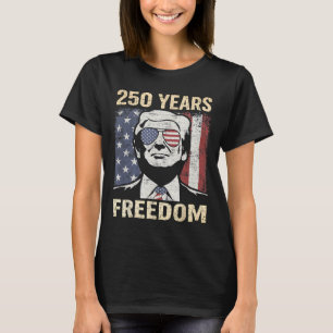 Amerika Grappig Trump 4 juli  T-shirt
