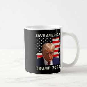 Amerika Gratis Trump Mok Shot 2024 Amerikaanse vla