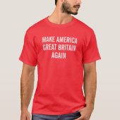 Amerika Groot-Brittannië weer T-shirt (Voorkant)