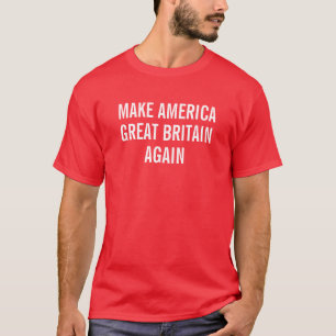 Amerika Groot-Brittannië weer T-shirt
