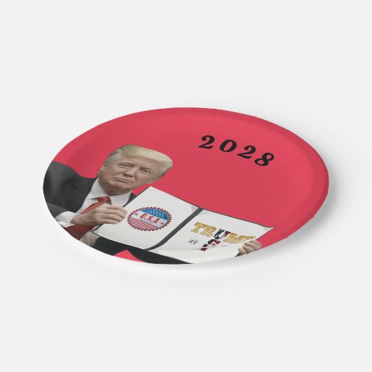 Amerika Grote Trump 45 47 2024 Papieren Bordje (Gekanteld)