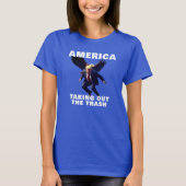 Amerika haalt Trump-afval weg T-shirt (Voorkant)
