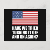 Amerika hebben we geprobeerd om het af en toe te z briefkaart (Voorkant)