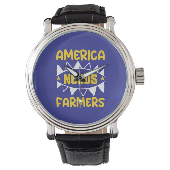 Amerika heeft boeren nodig horloge (Voorkant)