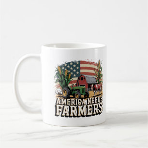 Amerika heeft boeren nodig Midwest koeien maïs Boe Koffiemok