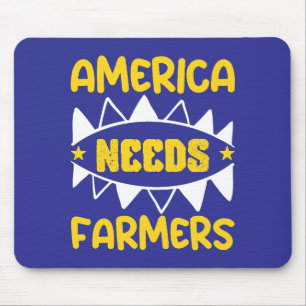 Amerika heeft boeren nodig muismat