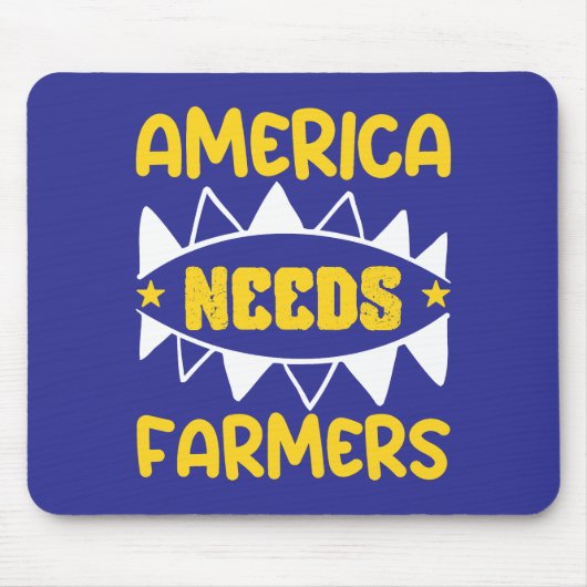 Amerika heeft boeren nodig muismat (Voorkant)