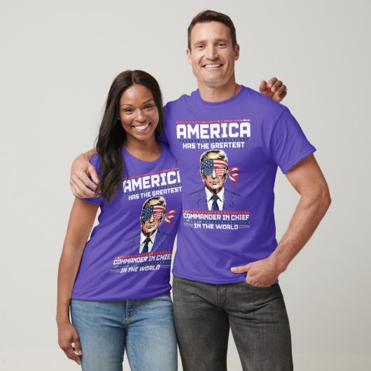 Amerika heeft de grootste commandant in chef-kok ( t-shirt (Unisex)