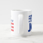 Amerika heeft een Big Cup nodig van Joe Grote Koffiekop (Achterkant)