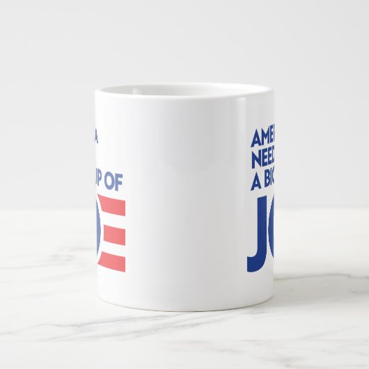 Amerika heeft een Big Cup nodig van Joe Grote Koffiekop (Voorkant)
