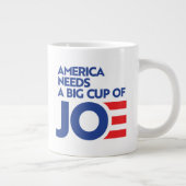 Amerika heeft een Big Cup nodig van Joe Grote Koffiekop (Rechts)