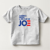 Amerika heeft een Big Cup nodig van Joe Kinder Shirts (Voorkant)