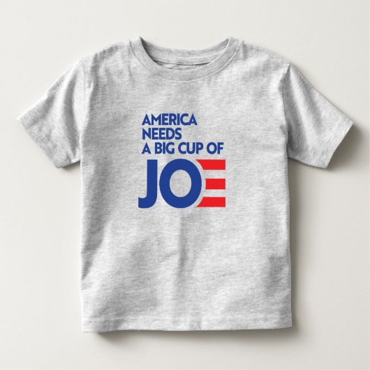 Amerika heeft een Big Cup nodig van Joe Kinder Shirts (Voorkant)