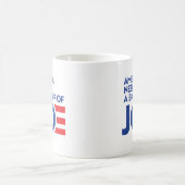 Amerika heeft een Big Cup nodig van Joe Koffiemok (Center)
