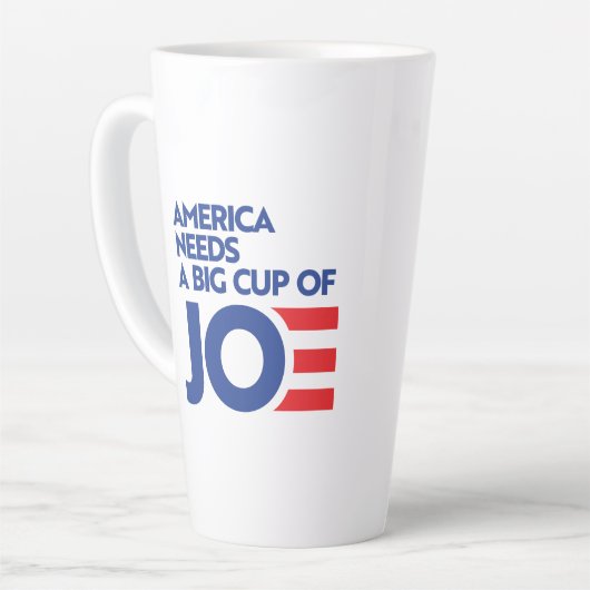 Amerika heeft een Big Cup nodig van Joe Latte Mok (Linkerhoek)