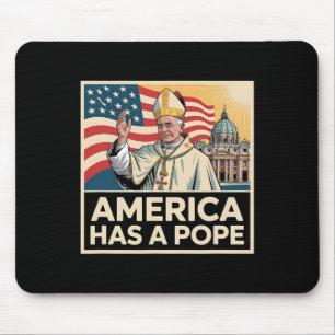 Amerika heeft een nieuwe paus muismat