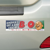 Amerika heeft een slecht Hoesje B-O Bumpersticker (Op auto)