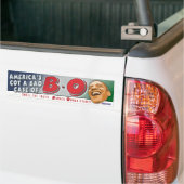 Amerika heeft een slecht Hoesje B-O Bumpersticker (Op Truck)