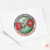 Amerika heeft een slecht Hoesje van... Ronde Sticker (Envelop)