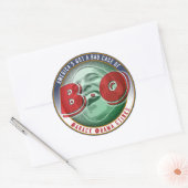 Amerika heeft een slecht Hoesje van... Ronde Sticker (Envelop)