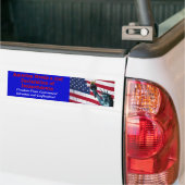 Amerika heeft een tweede onafhankelijkheidsverklar bumpersticker (Op Truck)
