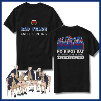 Amerika Heeft Geen Koning Protestdag 2025 T-shirt