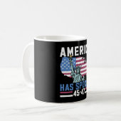 Amerika Heeft Gesproken 45 47 Trump President Vint Koffiemok (Voorkant links)