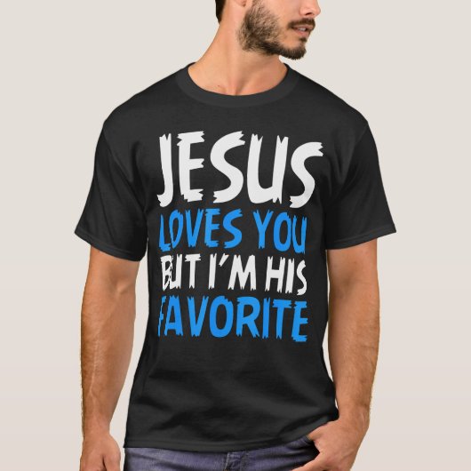 Amerika heeft Jezus Religie nodig T-shirt (Voorkant)