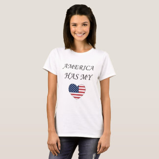 Amerika heeft mijn hart t-shirt