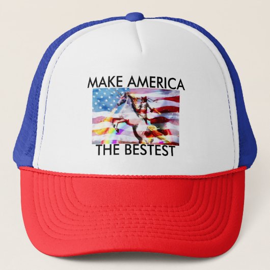 Amerika het beste maken trucker pet (Voorkant)