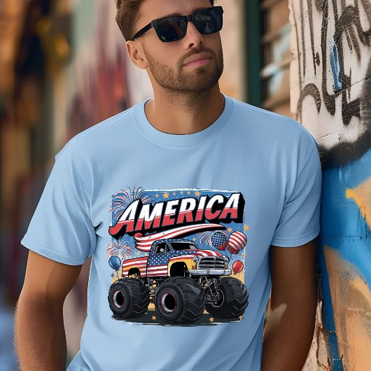 Amerika Het land van het gratis T-shirt
