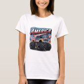 Amerika Het land van het gratis T-shirt (Voorkant)