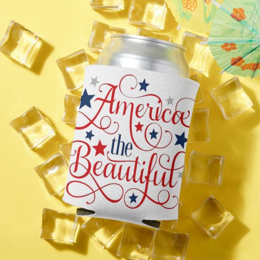 Amerika het mooie blikjeskoeler (Insitu Zomer)