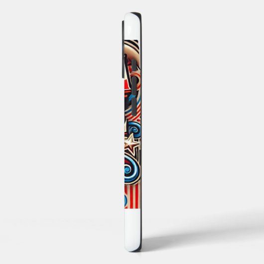 Amerika het mooie Case-Mate iPhone case (Achterkant / Links)