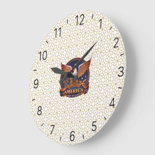 Amerika het mooie grote klok (Hoek)