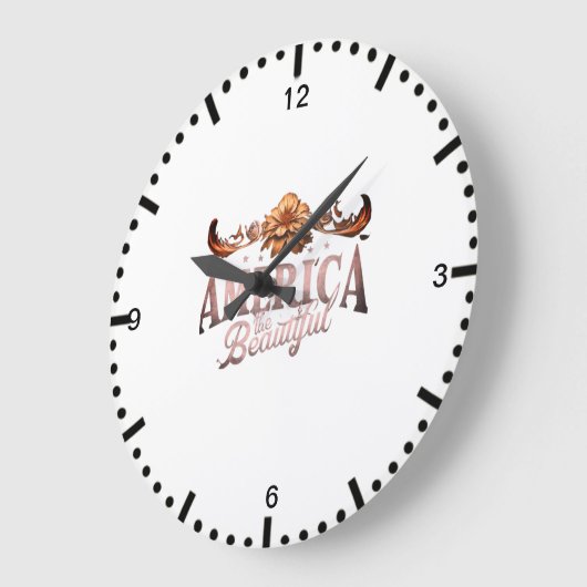 Amerika het mooie grote klok (Hoek)