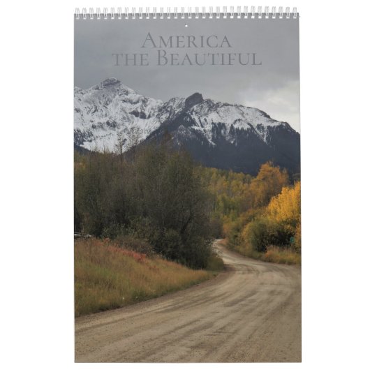 Amerika het mooie kalender (Hoes)