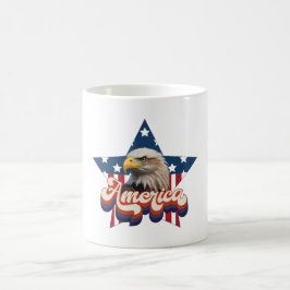 Amerika het mooie koffiemok