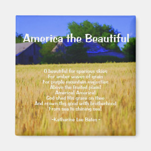 Amerika het mooie Magnet