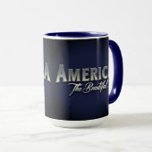 Amerika het mooie mok (Voorkant rechts)