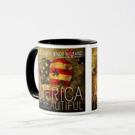 Amerika het mooie - Mok (Voorkant links)