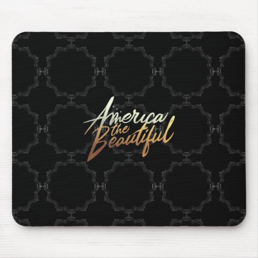 Amerika het mooie muismat (Voorkant)