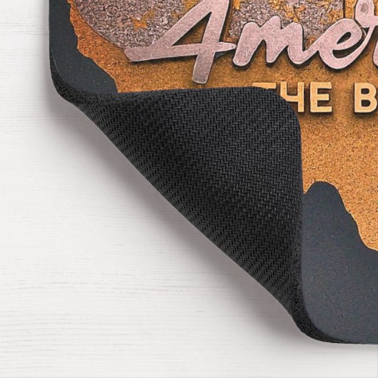 Amerika het mooie muismat (Hoek)