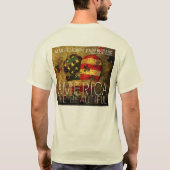 Amerika het mooie - Organic T-Shirt (Achterkant)