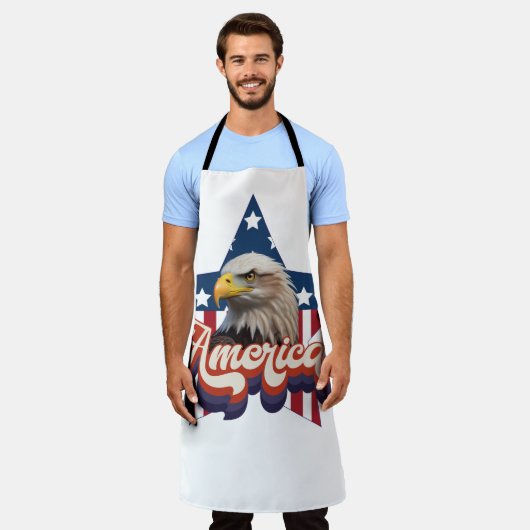 Amerika het mooie schort (Gedragen)