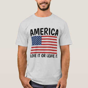 AMERIKA HOEFT ERVAN OF VERLAAT IT T-Shirts